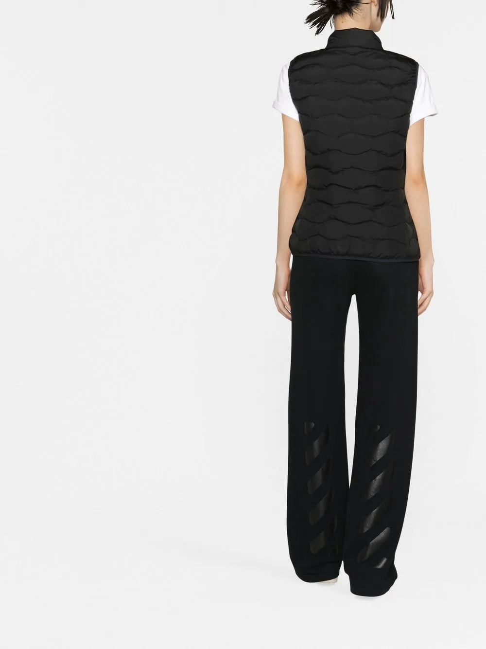 Logo down vest