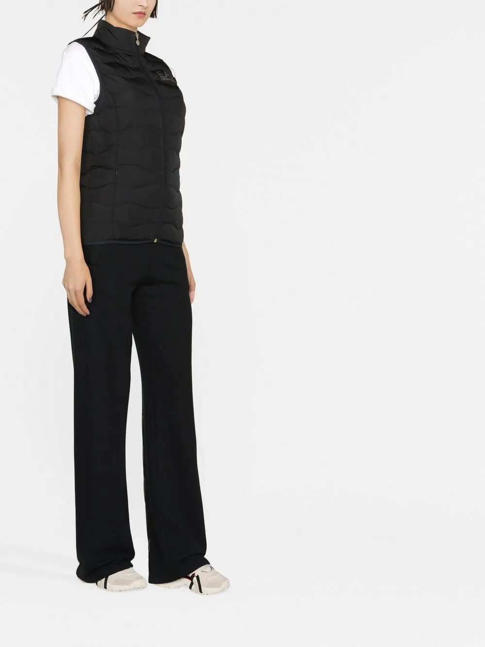 Logo down vest