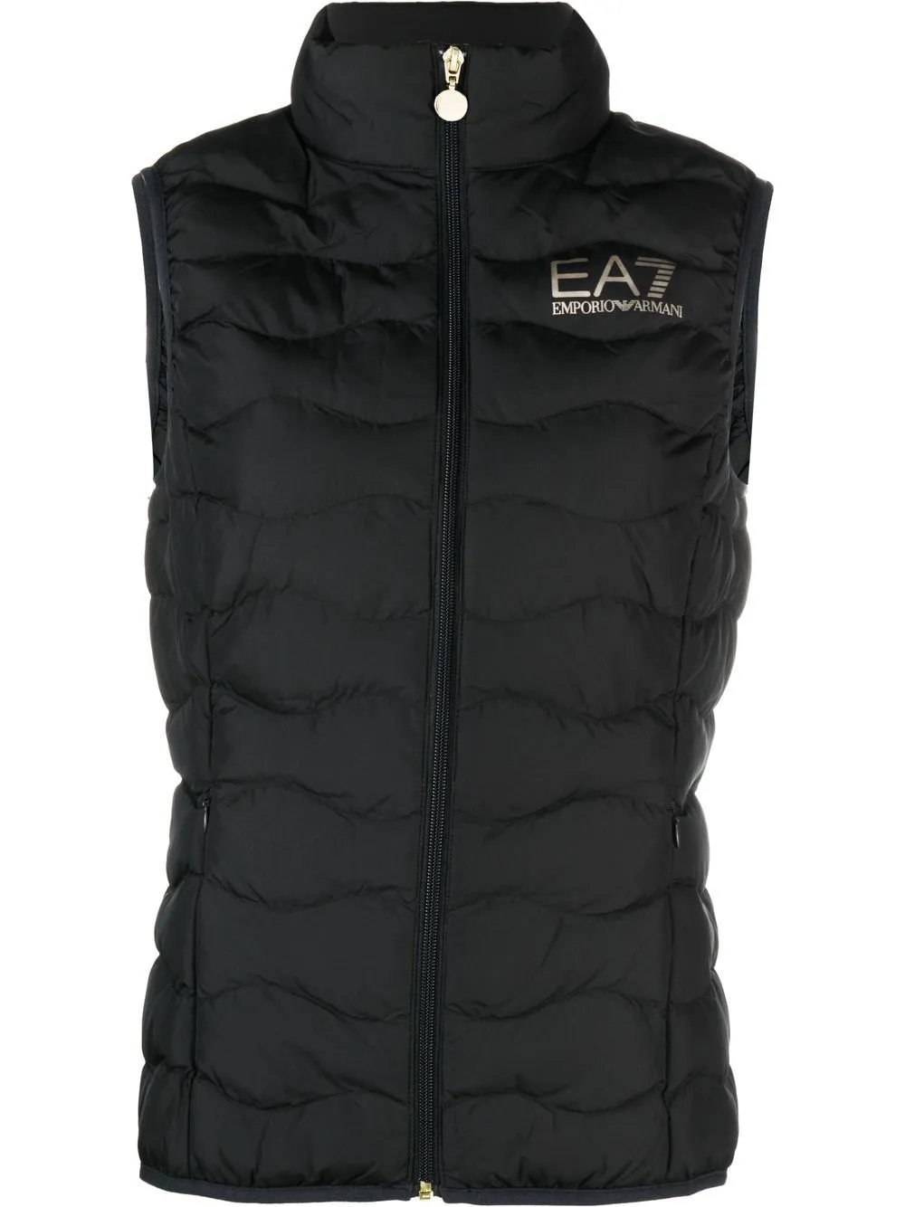 Logo down vest