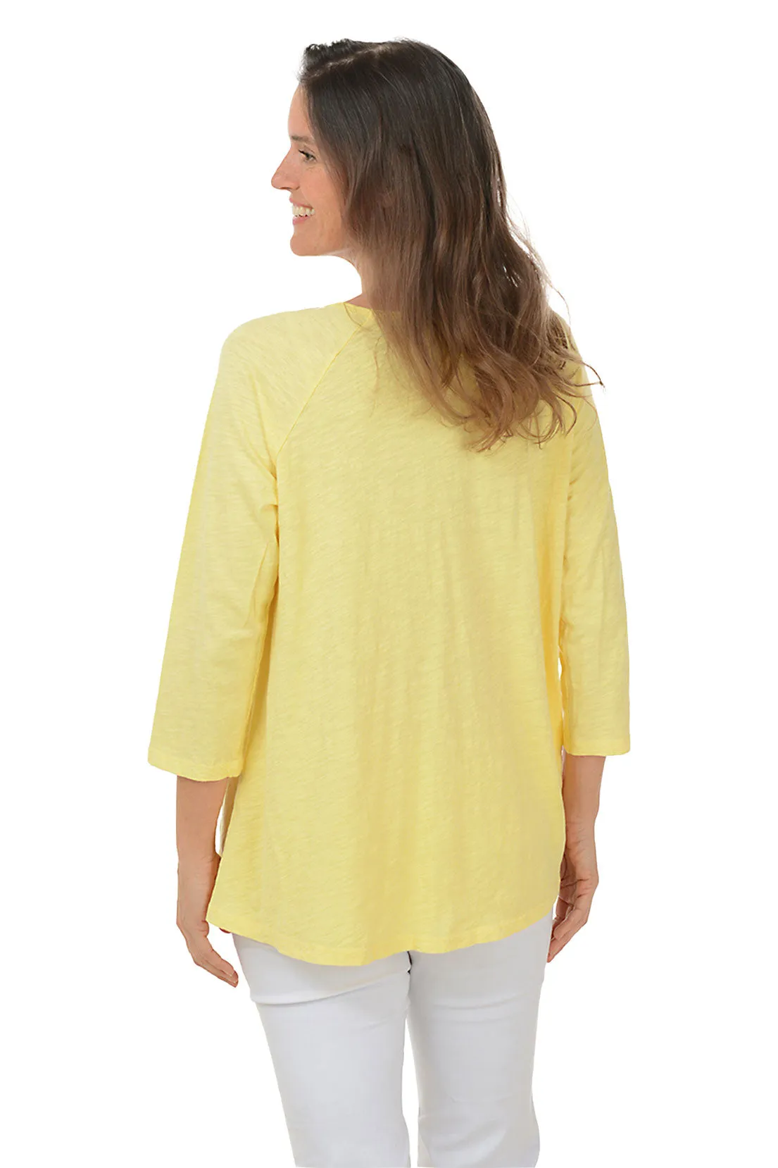 Lola Mineral Wash Double Pocket Knit Top