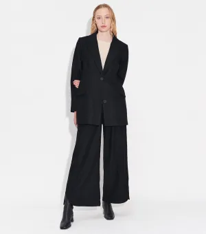 long blazer black