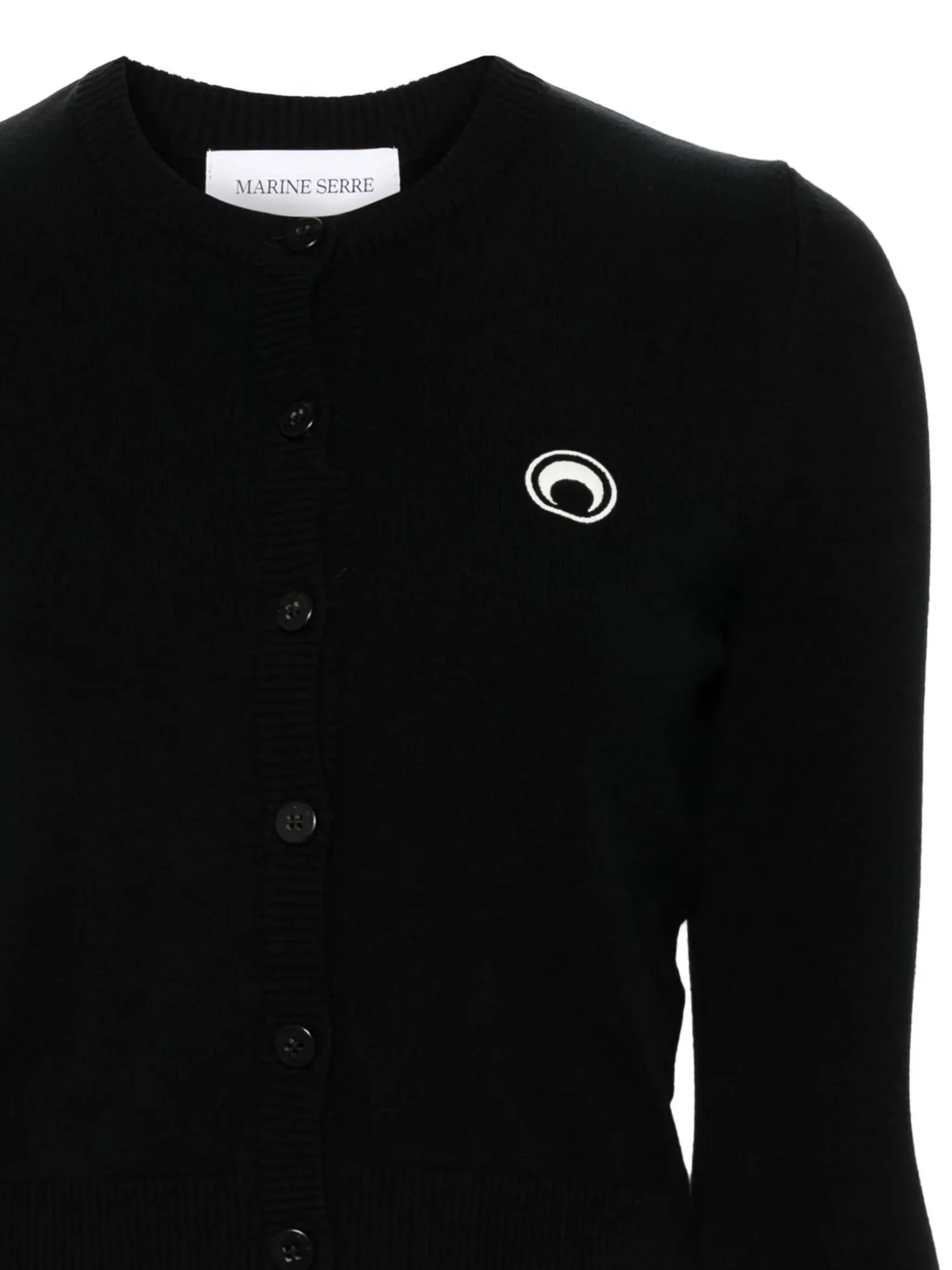 Marine Serre Crescent Moon Stick Cardigan tröja