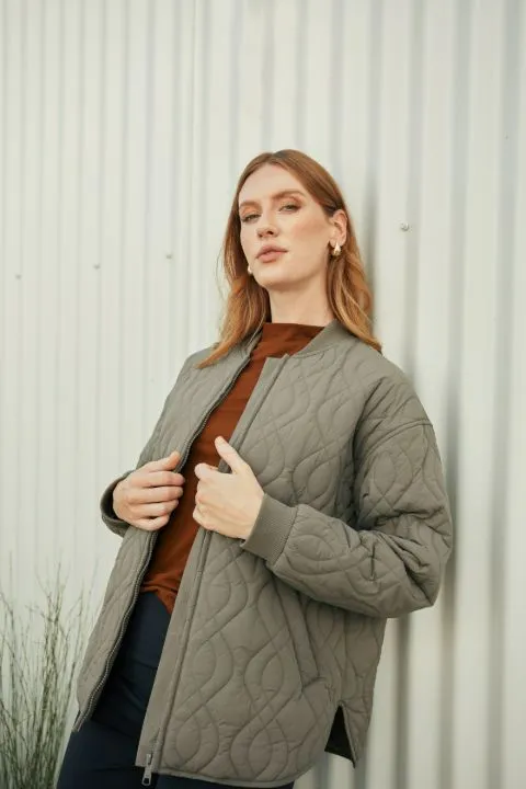 Marlow Colorado Quilted Jacket - Sage