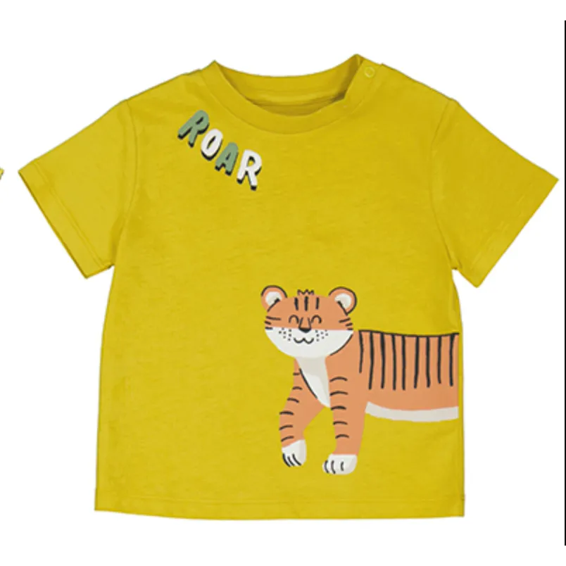 Mayoral Safari Tiger Knit Shirt
