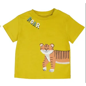 Mayoral Safari Tiger Knit Shirt