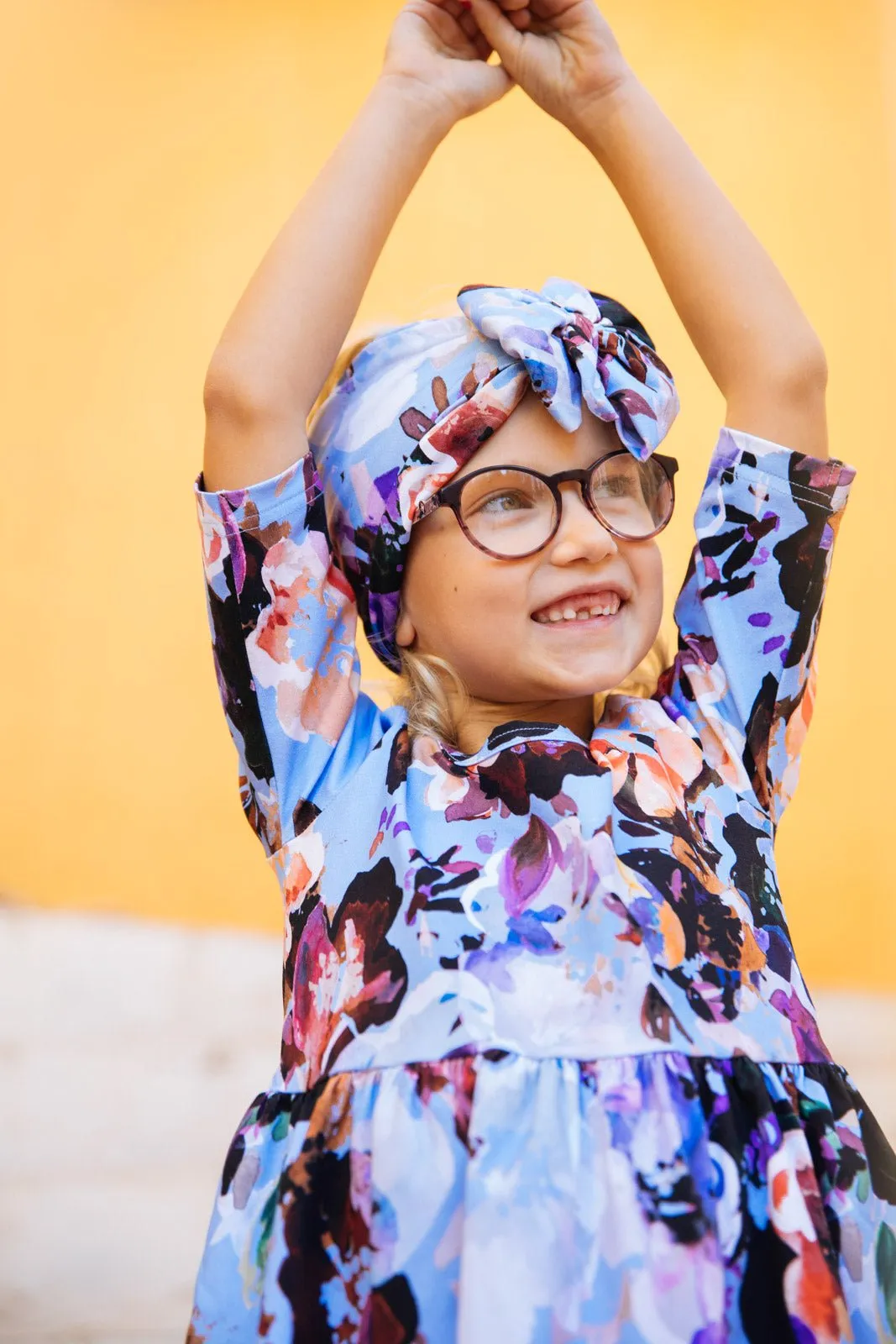 Me   MiniMe Dresses, Sky Blue Anemone