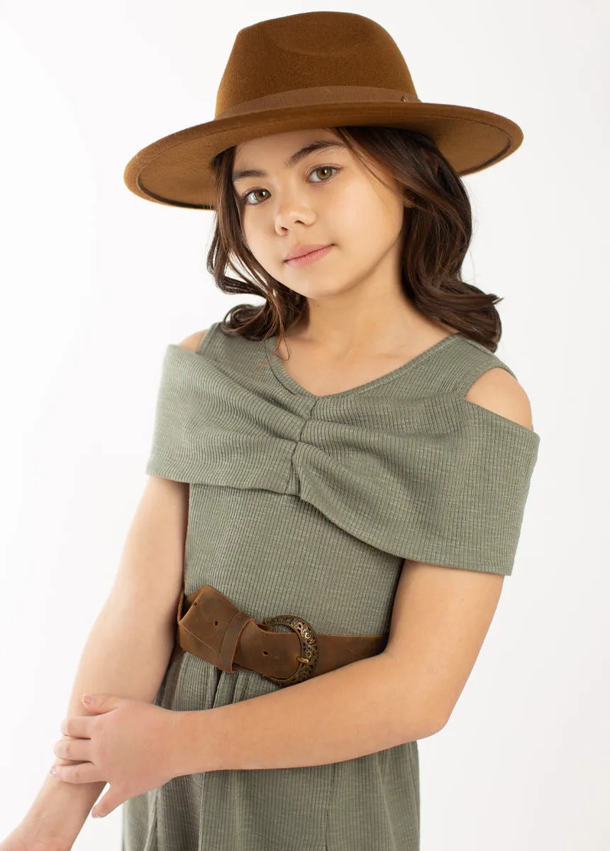 Medora Dress in Agave