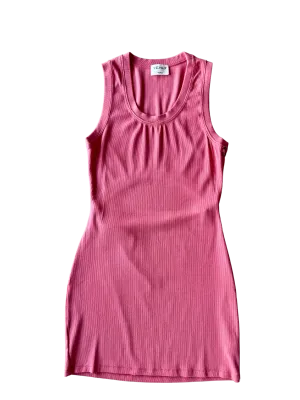 Melon Open Back Dress