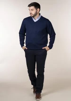 Mens V-Neck Jumper