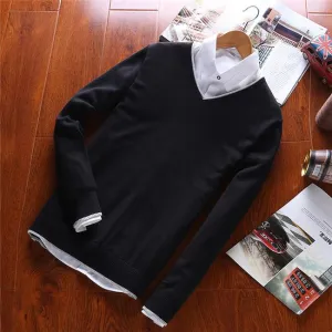 Men's V Neck Sweater