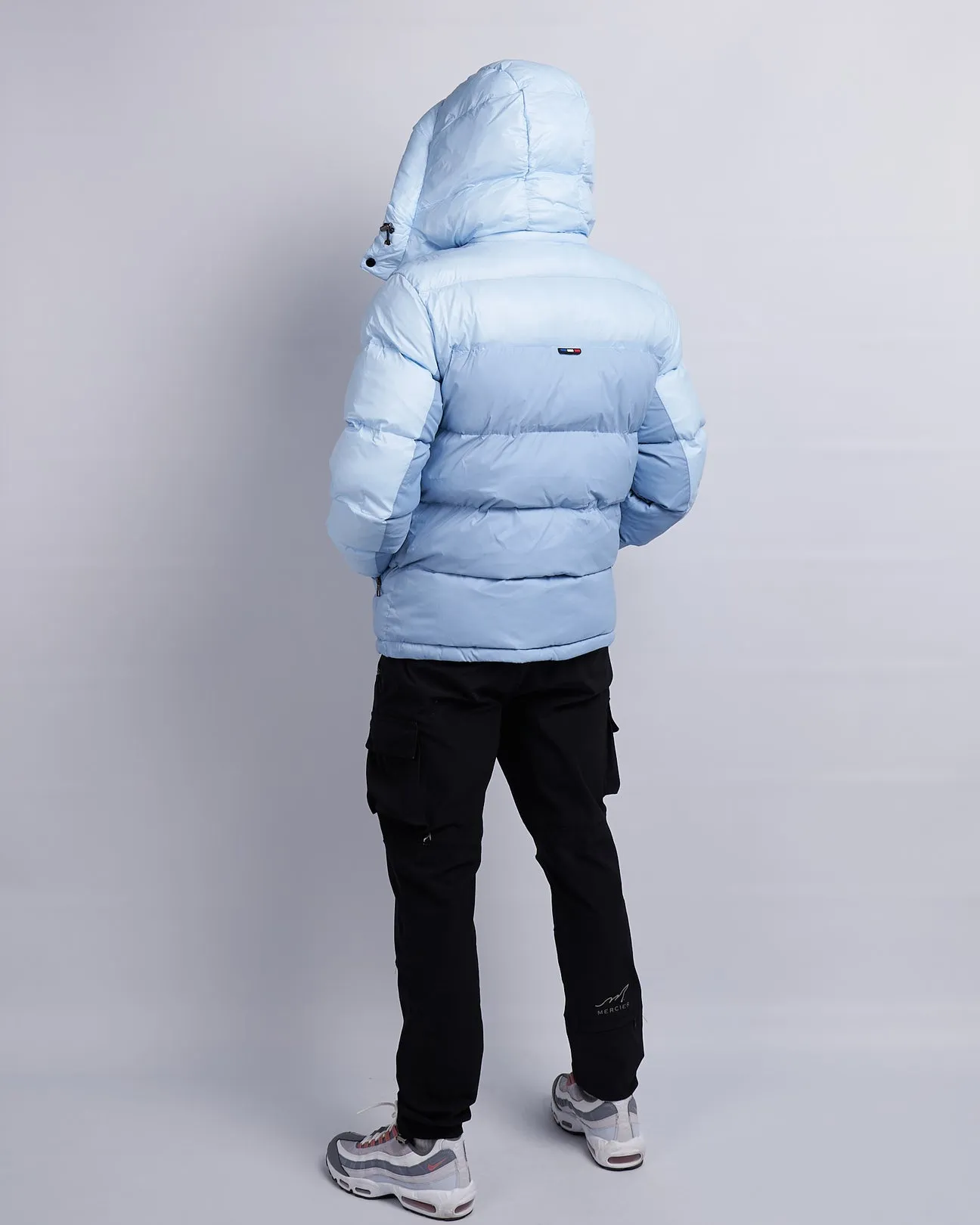 Mercier Merc176 Panelled Jacket Sky Blue