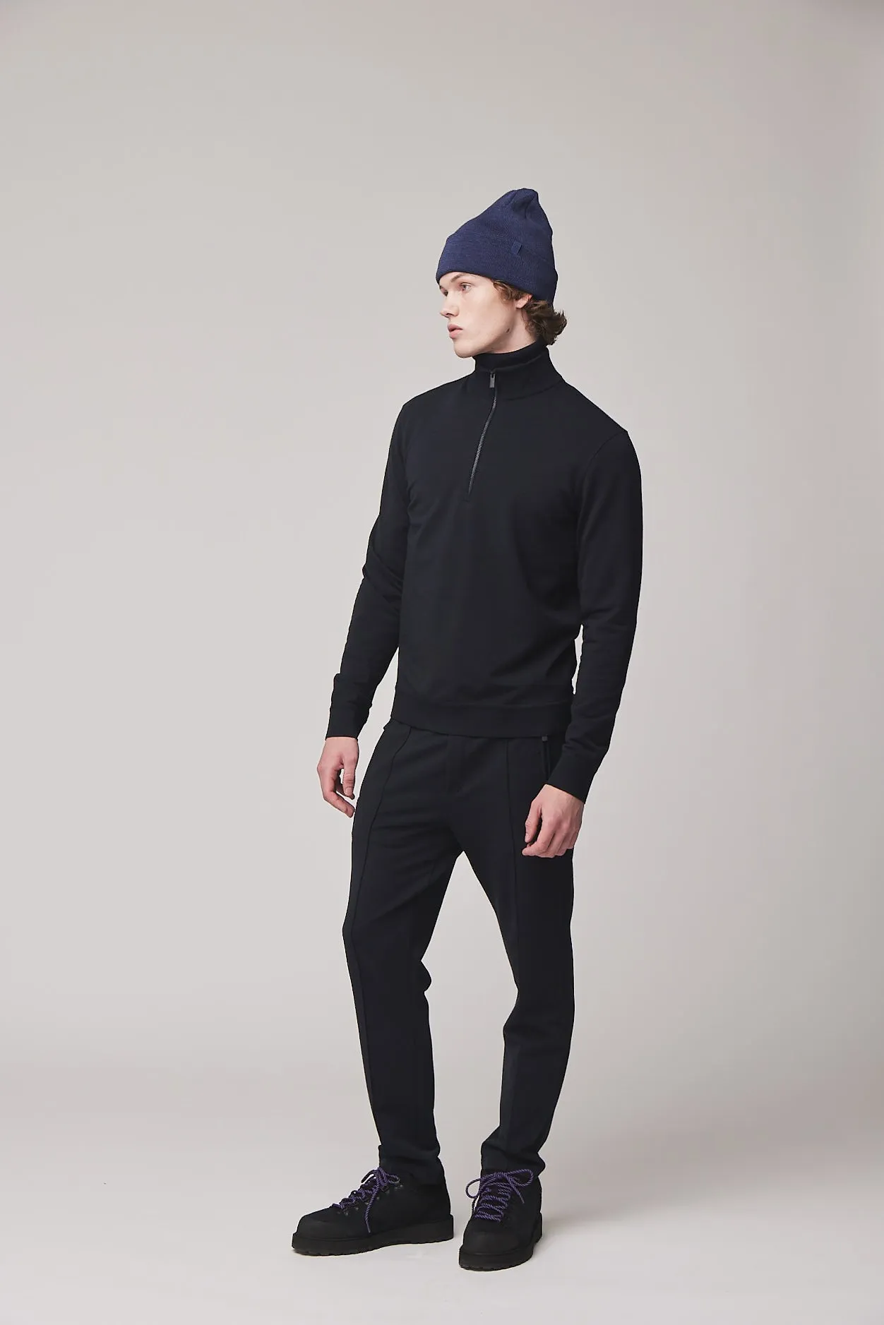 Merino 1/2 Zip Sweatshirt