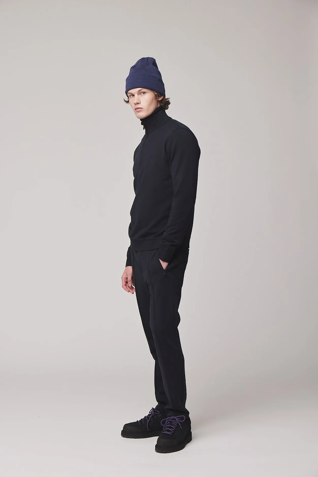 Merino 1/2 Zip Sweatshirt