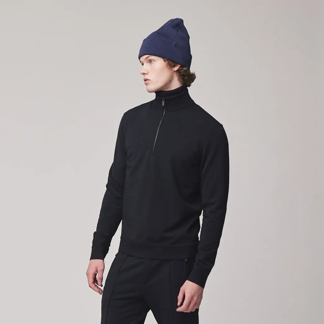 Merino 1/2 Zip Sweatshirt