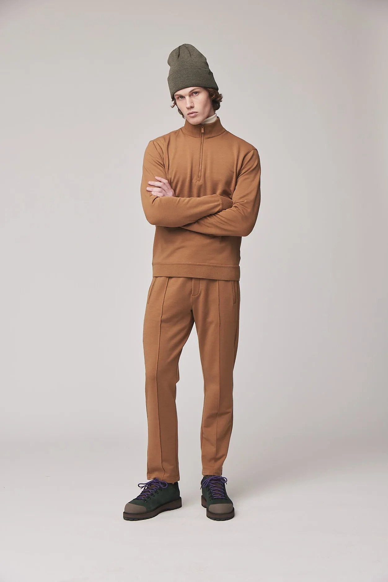 Merino 1/2 Zip Sweatshirt