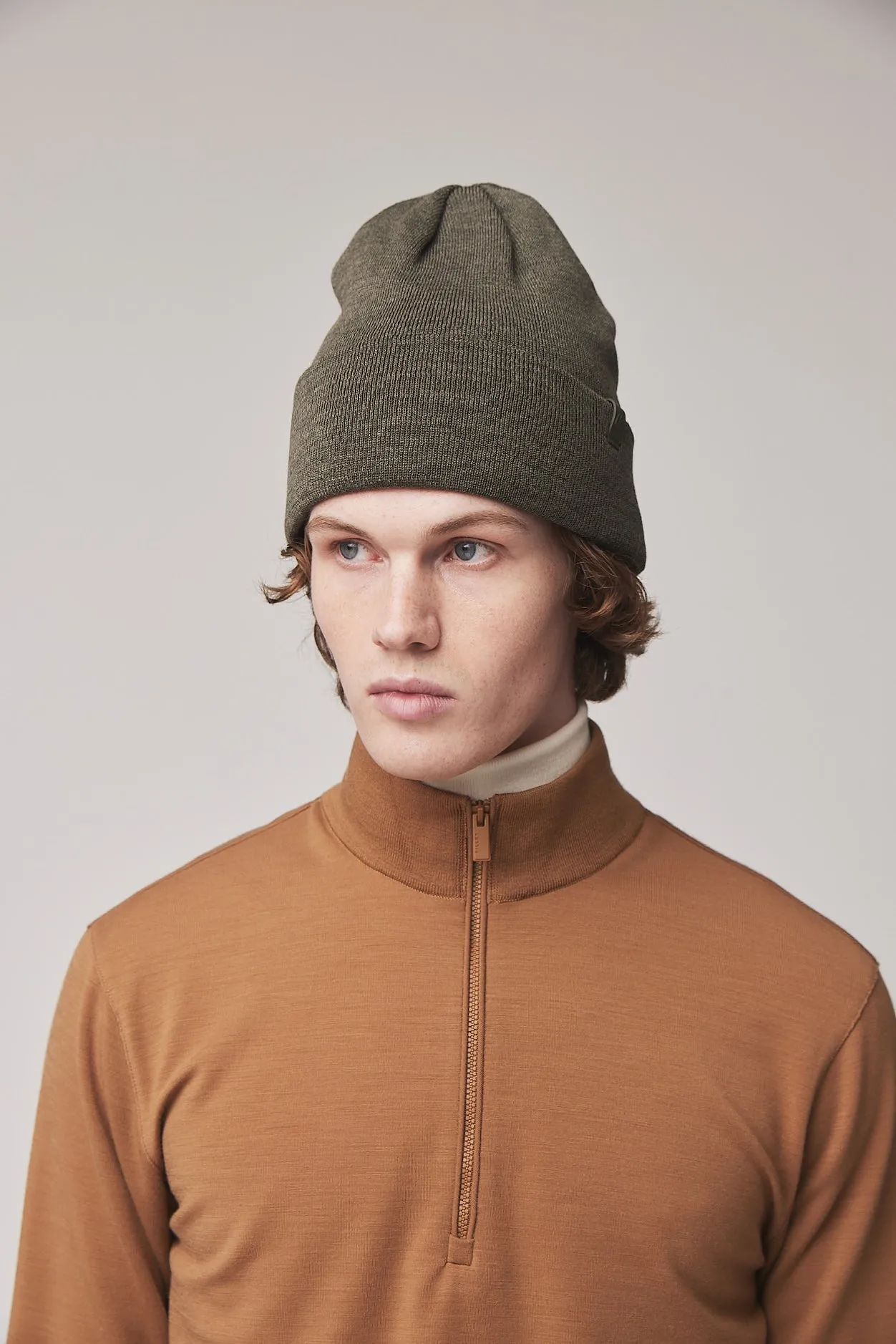 Merino 1/2 Zip Sweatshirt