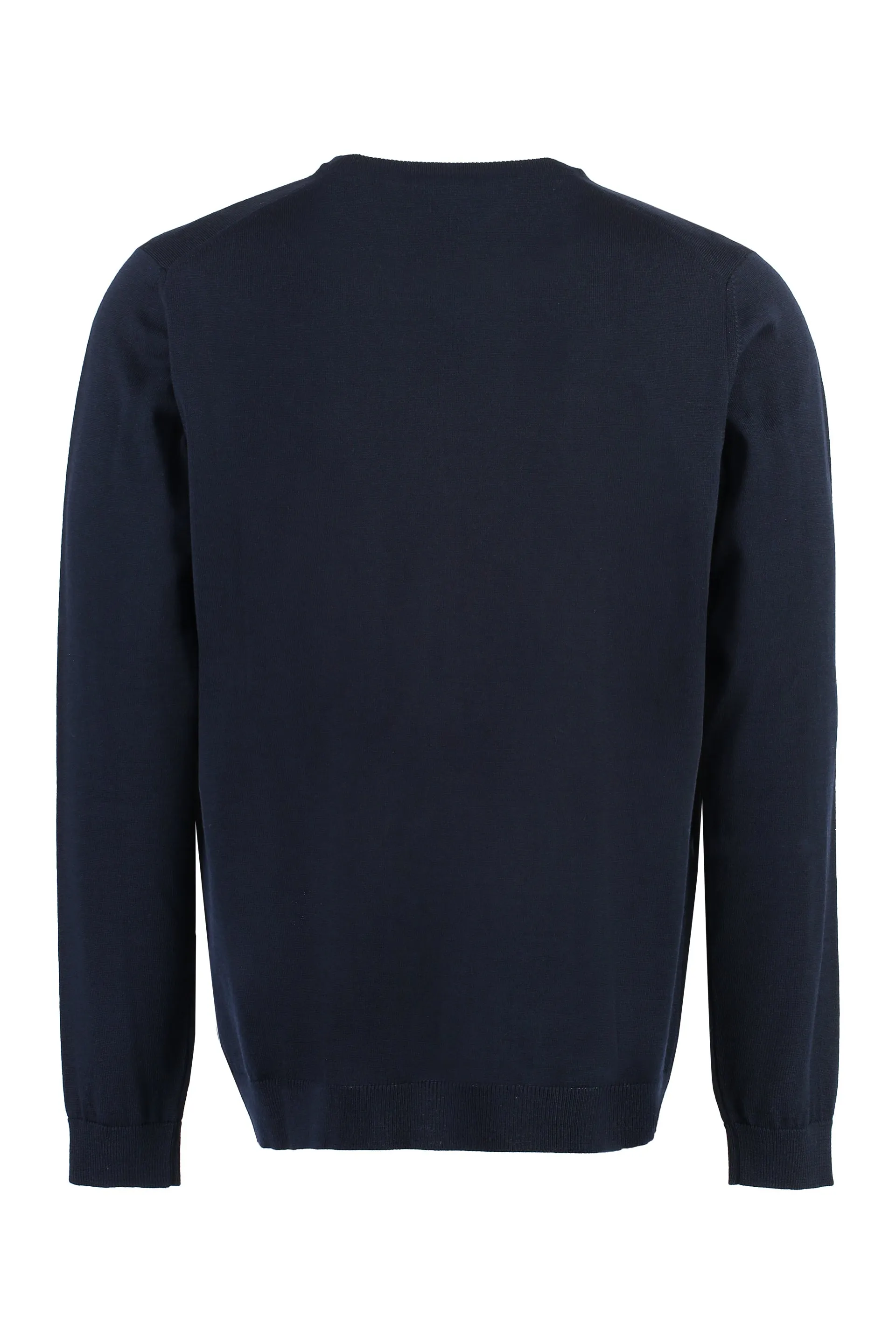 Merino wool crew-neck sweater