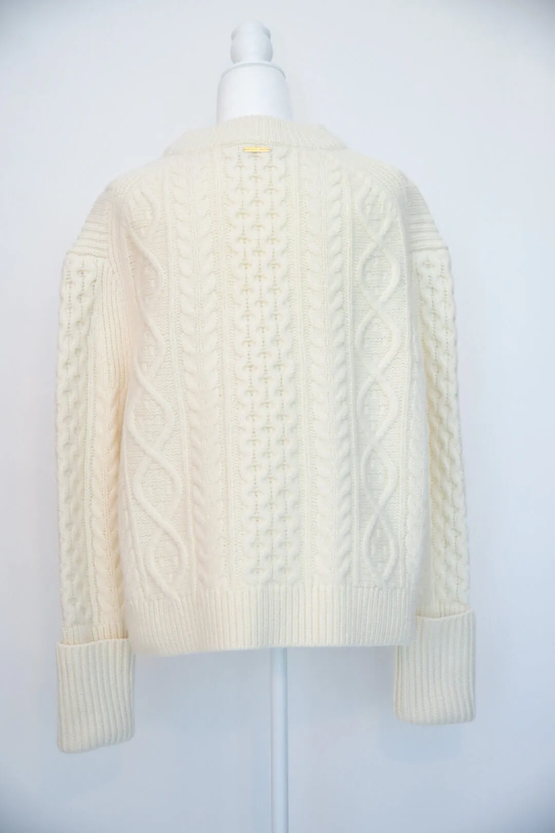 Michael Kors Bone Cable Knit Sweater