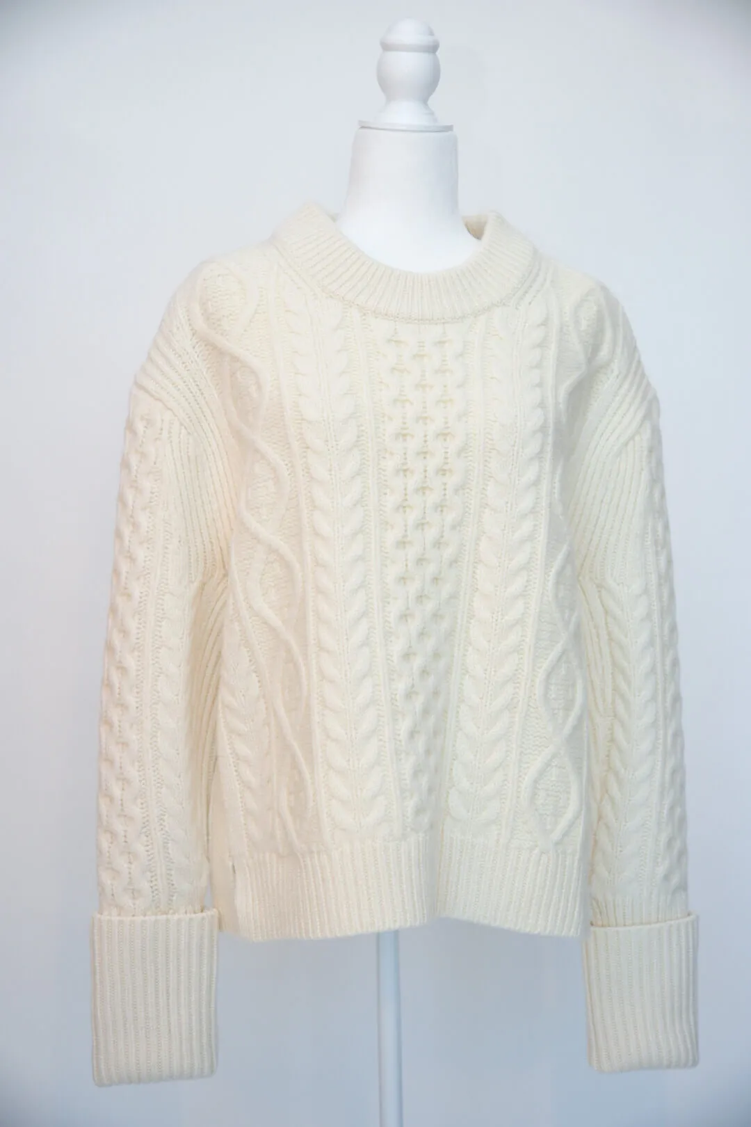 Michael Kors Bone Cable Knit Sweater