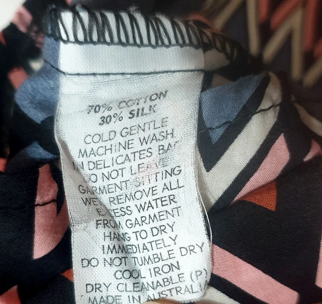 Miranda Murphy unique print top size Small