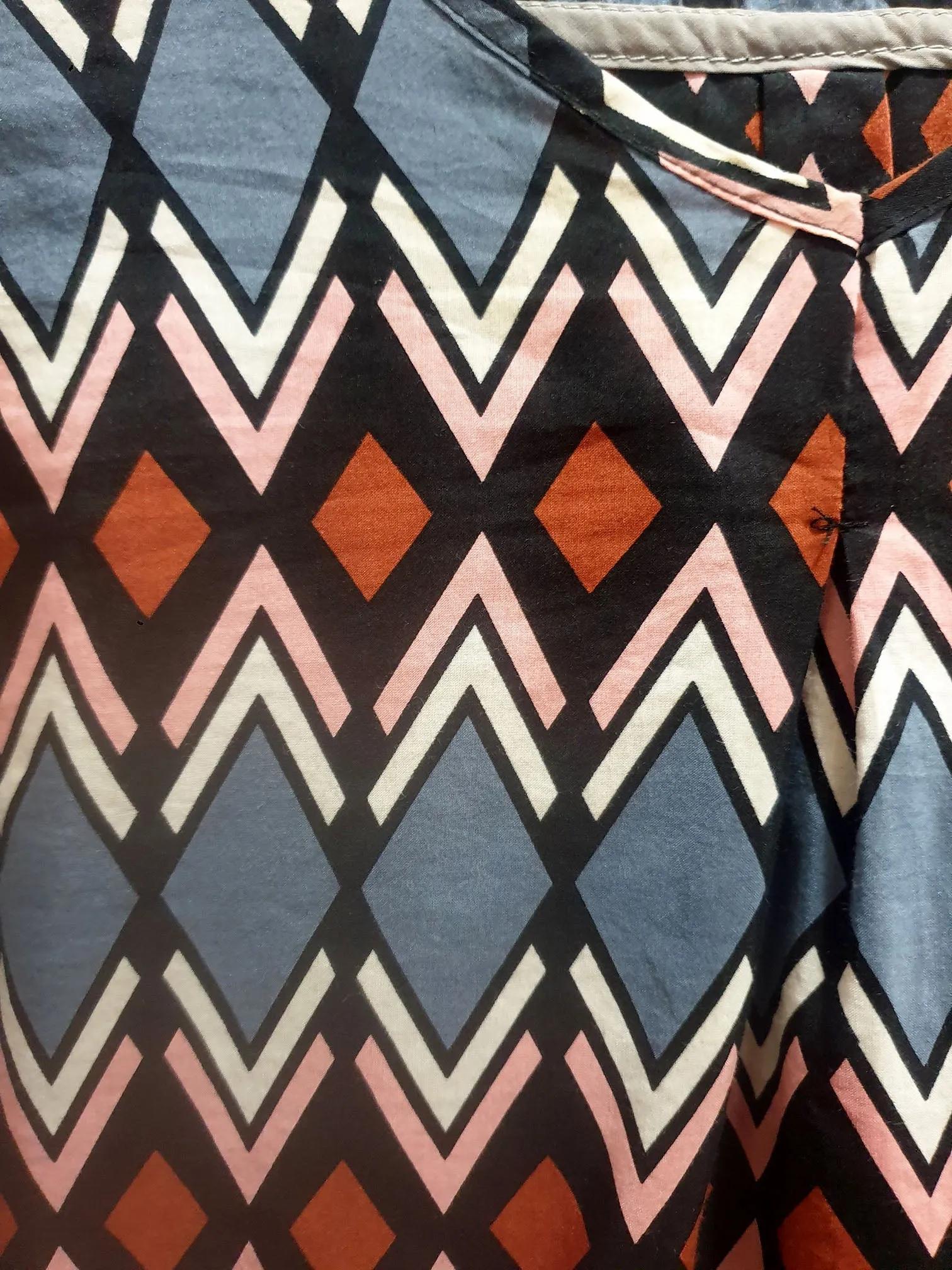 Miranda Murphy unique print top size Small