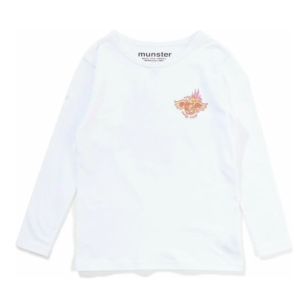 Mnstacruz Ls Tee - White