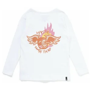Mnstacruz Ls Tee - White