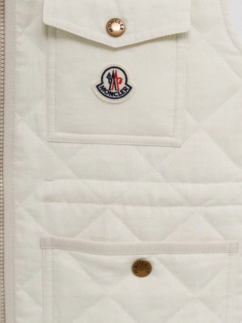 Moncler Vigny quiltad väst
