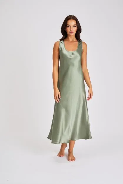 Mono Silk Long Nightdress EOY