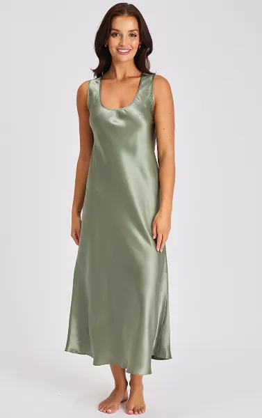 Mono Silk Long Nightdress EOY
