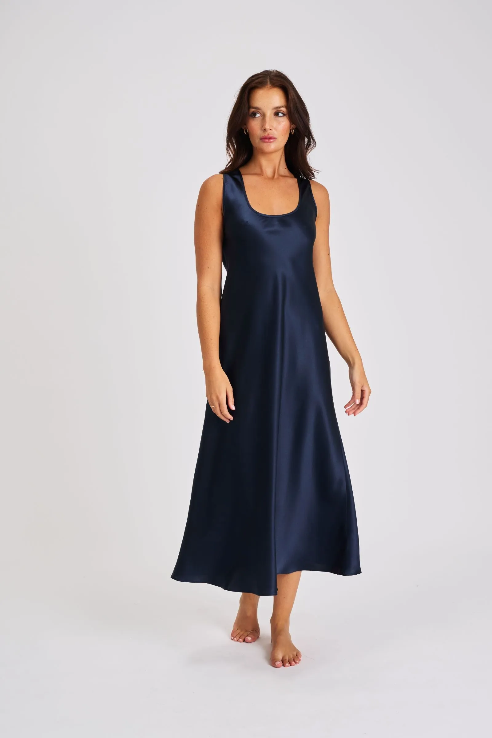 Mono Silk Long Nightdress EOY