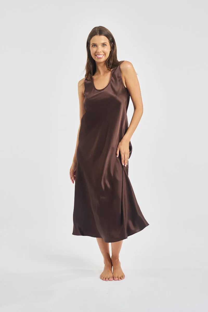 Mono Silk Long Nightdress EOY