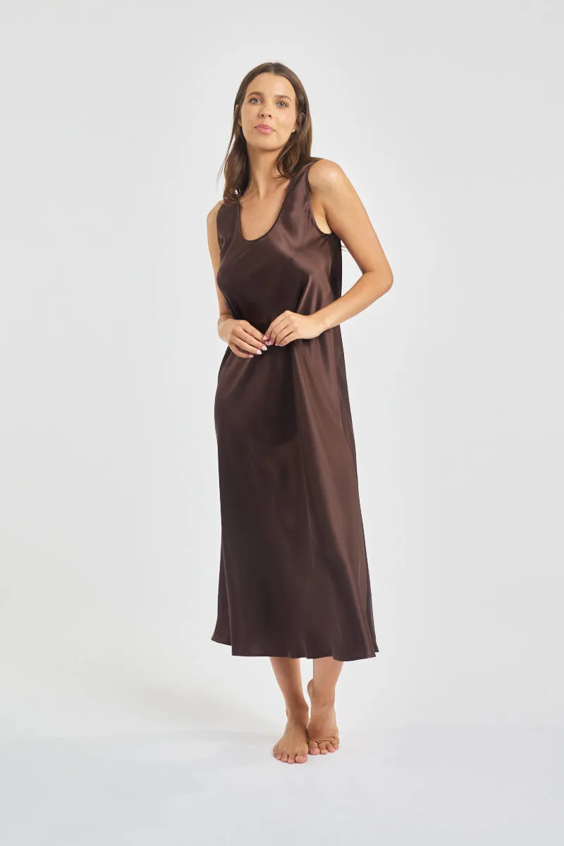 Mono Silk Long Nightdress EOY