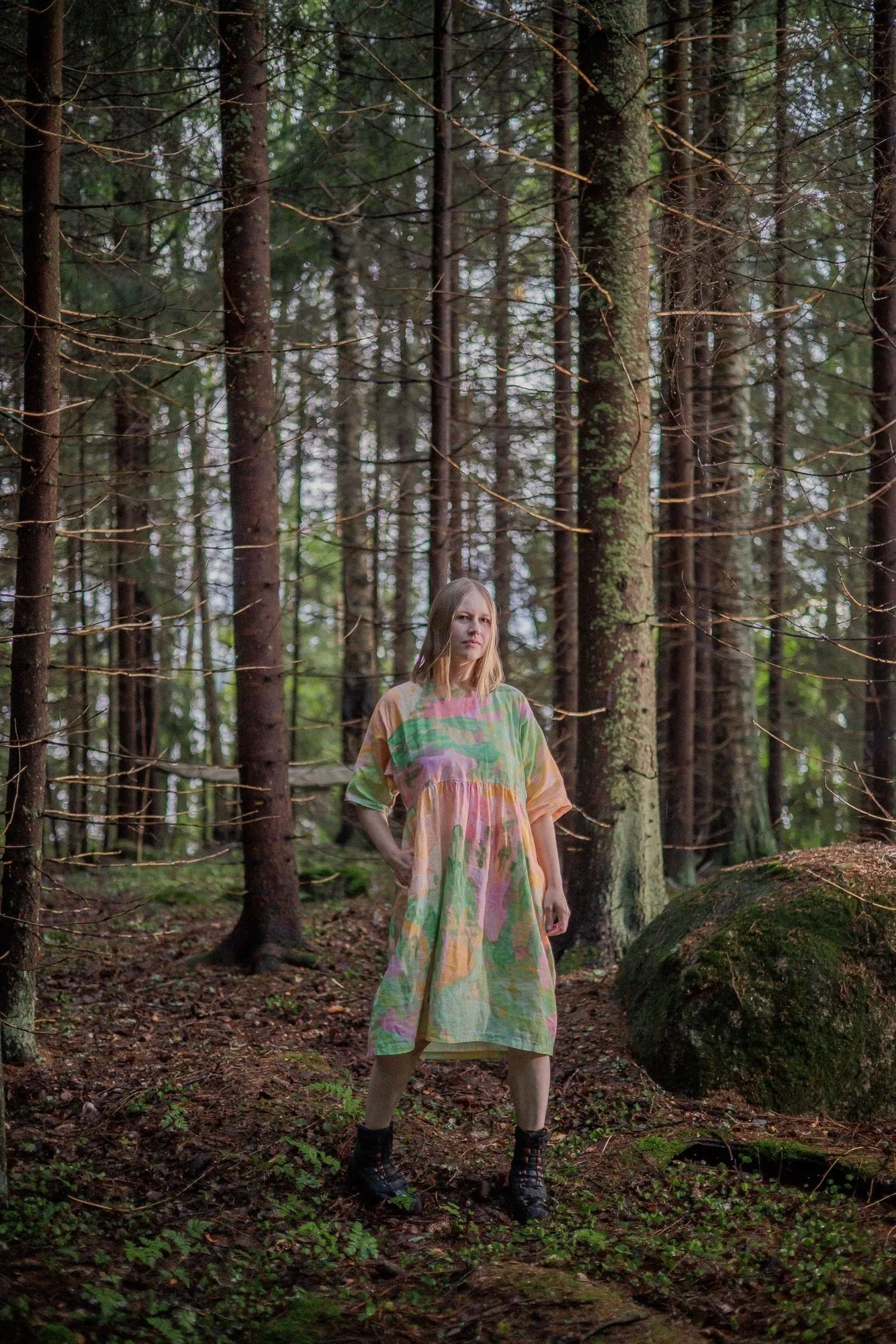 Moon Dress - Berry Sweet