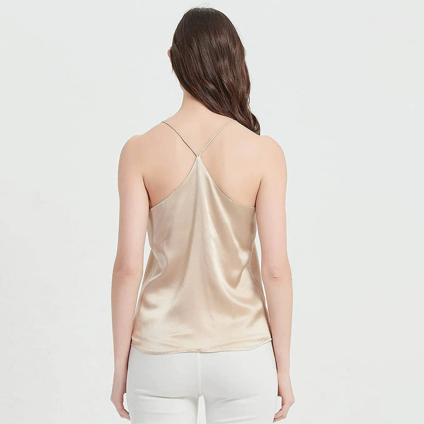 Mulberry Women Silk Camisole Ladies Tops Shirt