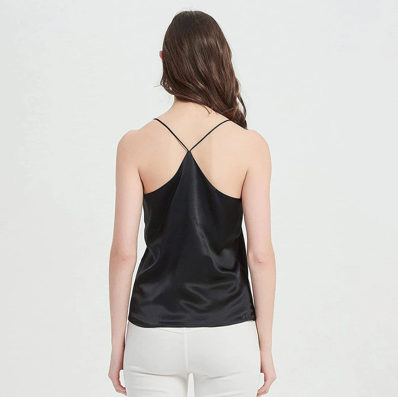 Mulberry Women Silk Camisole Ladies Tops Shirt
