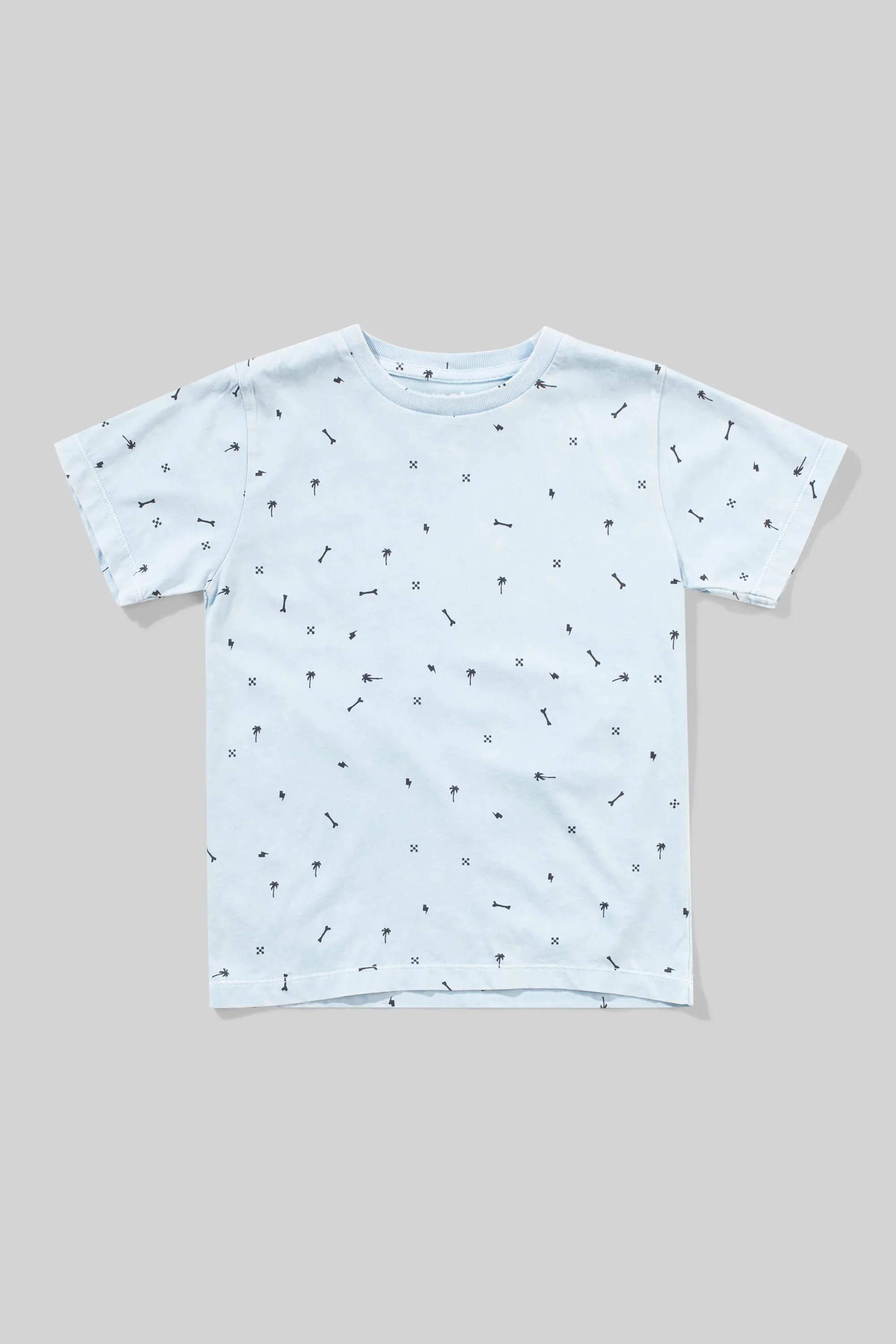 munstrkids- CONFETTI TEE (mineral blue)