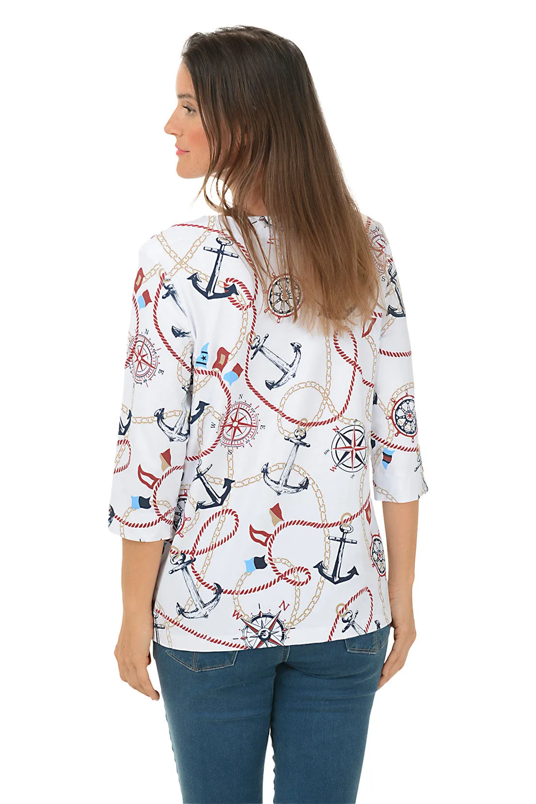 Nautical Notions Knit Top