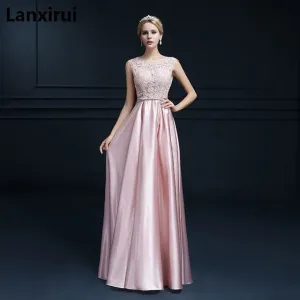 New Arrival Red Blue Pink Purple Floor  Party  Dress