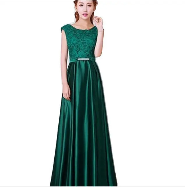 New Arrival Red Blue Pink Purple Floor  Party  Dress