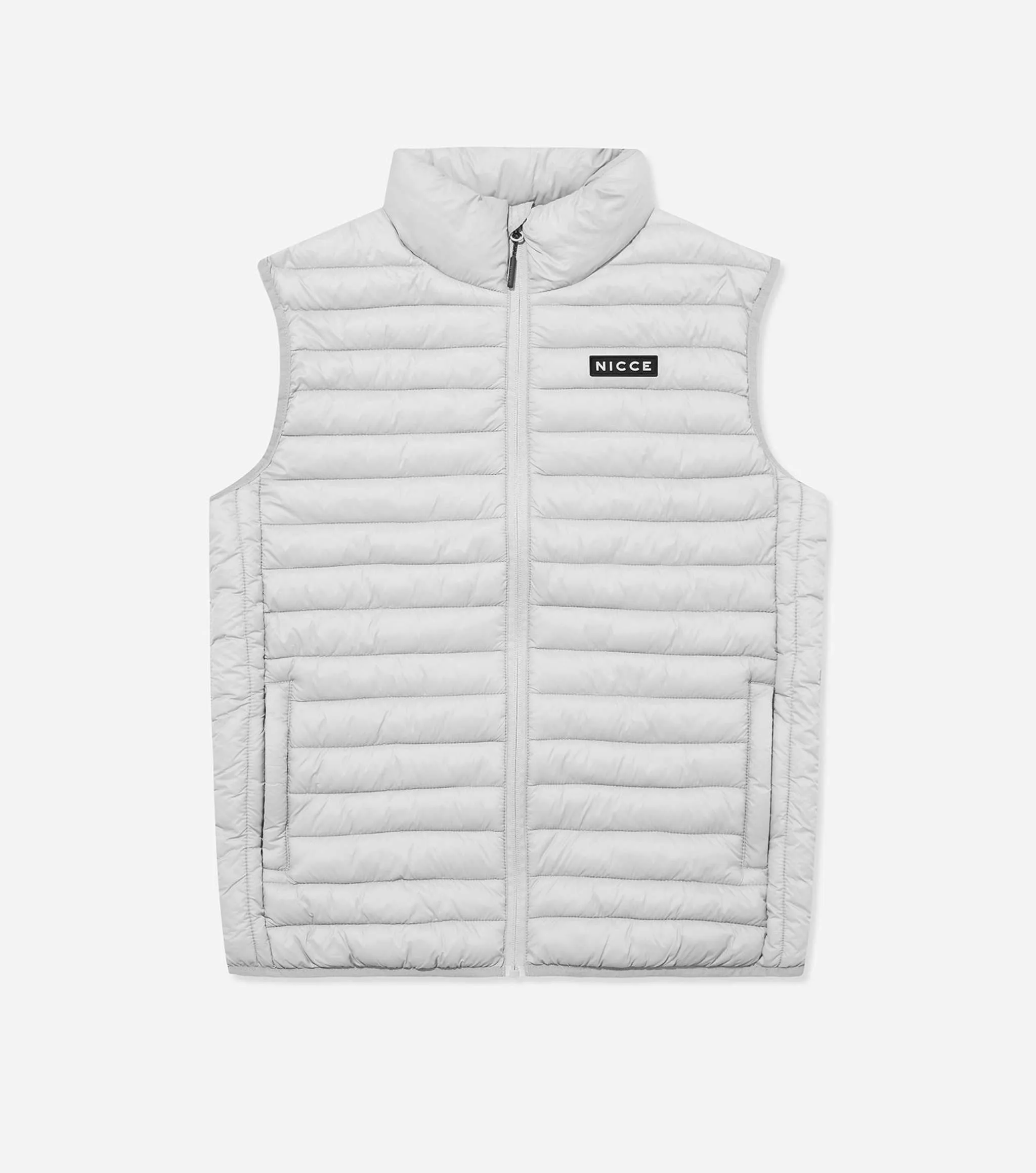 Nicce Maidan Gilet Stone Grey