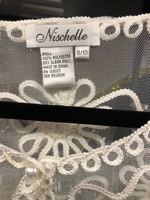 Nischelle Sheer Blazer, size 8/10  #3051