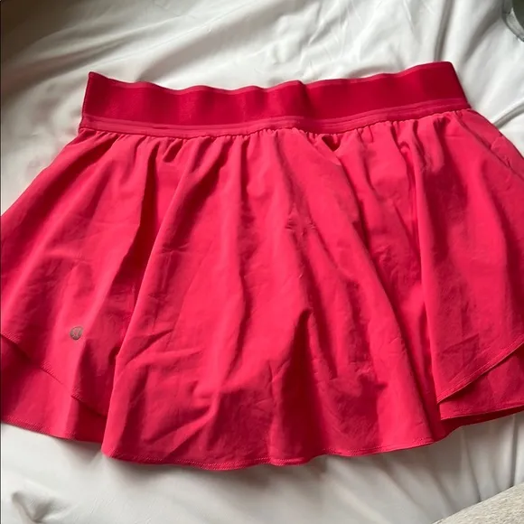 NWOT RETIRED: Lululemon Court Rival High-Rise Skirt - Color: Lip Gloss