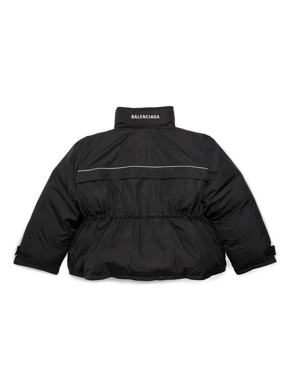 Nylon parka coat