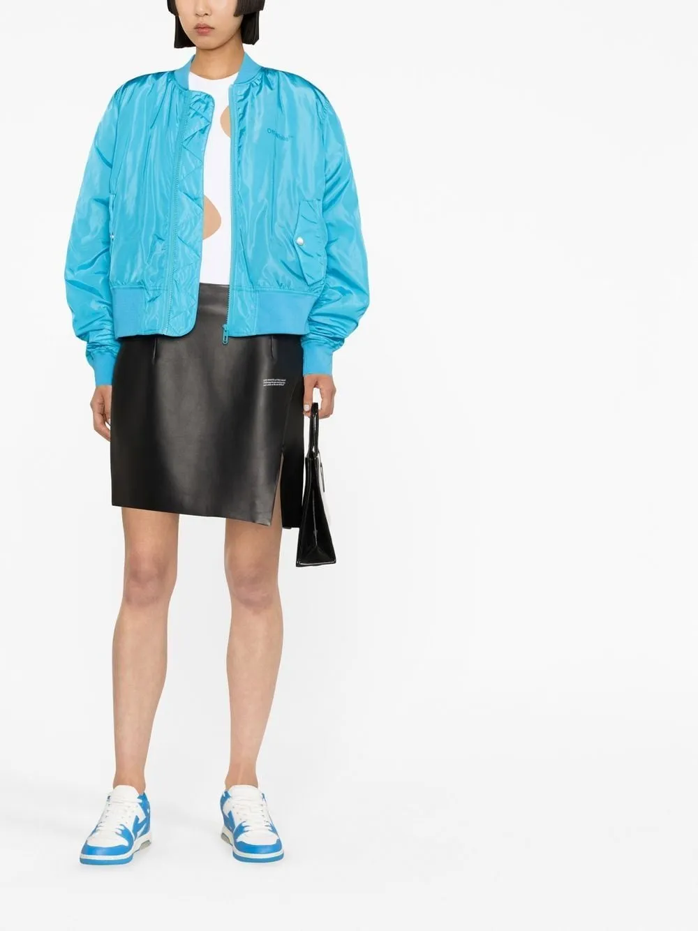 Off White Coats Blue