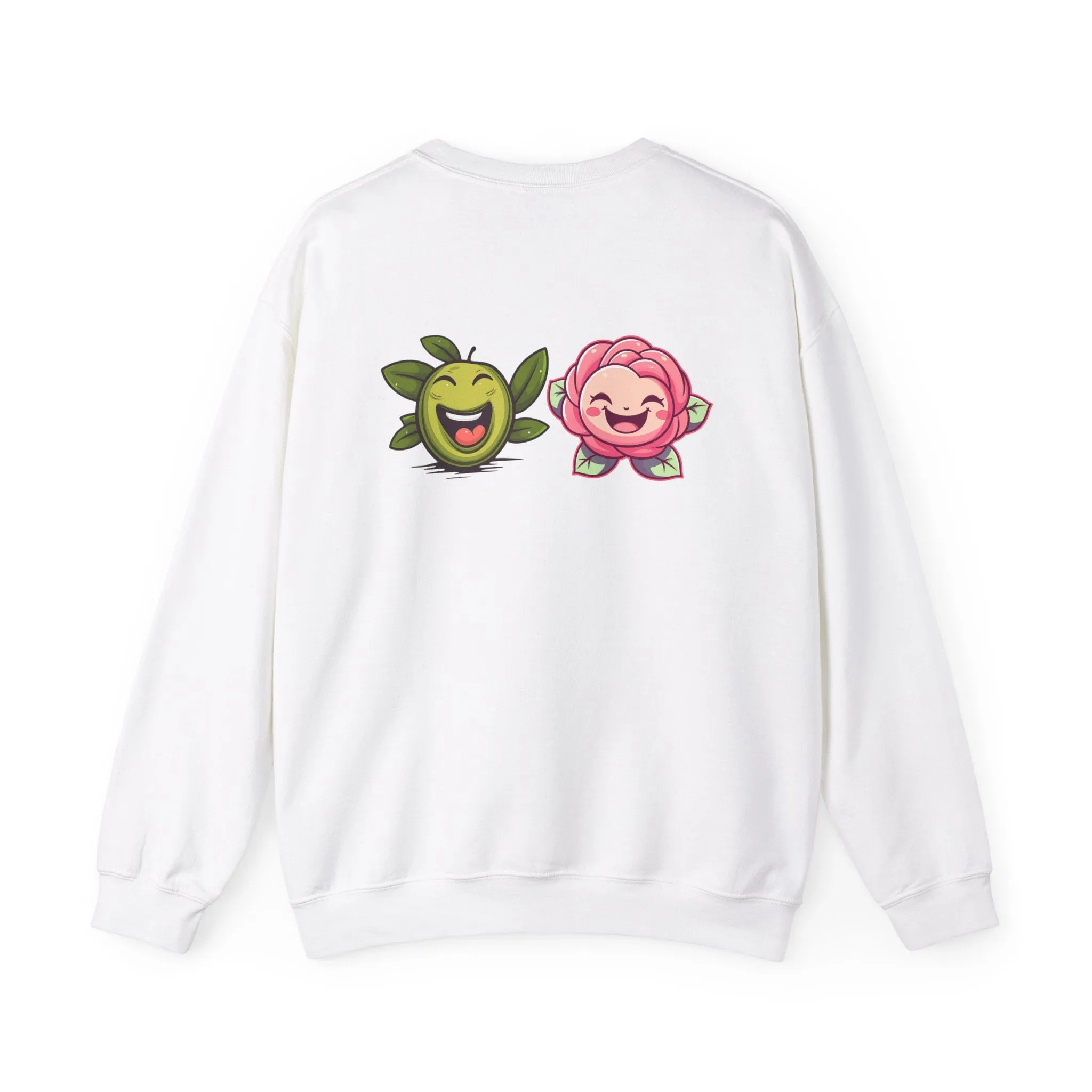Olives and roses  / waterless beauty / olive tree / Unisex Heavy Blend™ Crewneck Sweatshirt