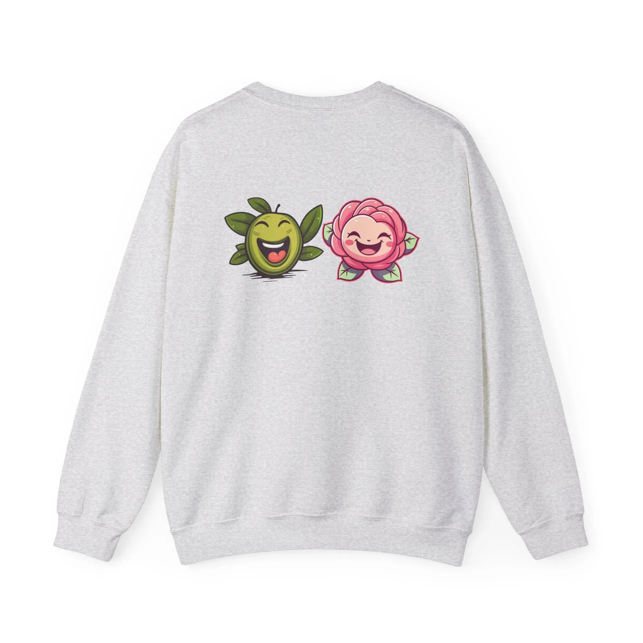 Olives and roses  / waterless beauty / olive tree / Unisex Heavy Blend™ Crewneck Sweatshirt