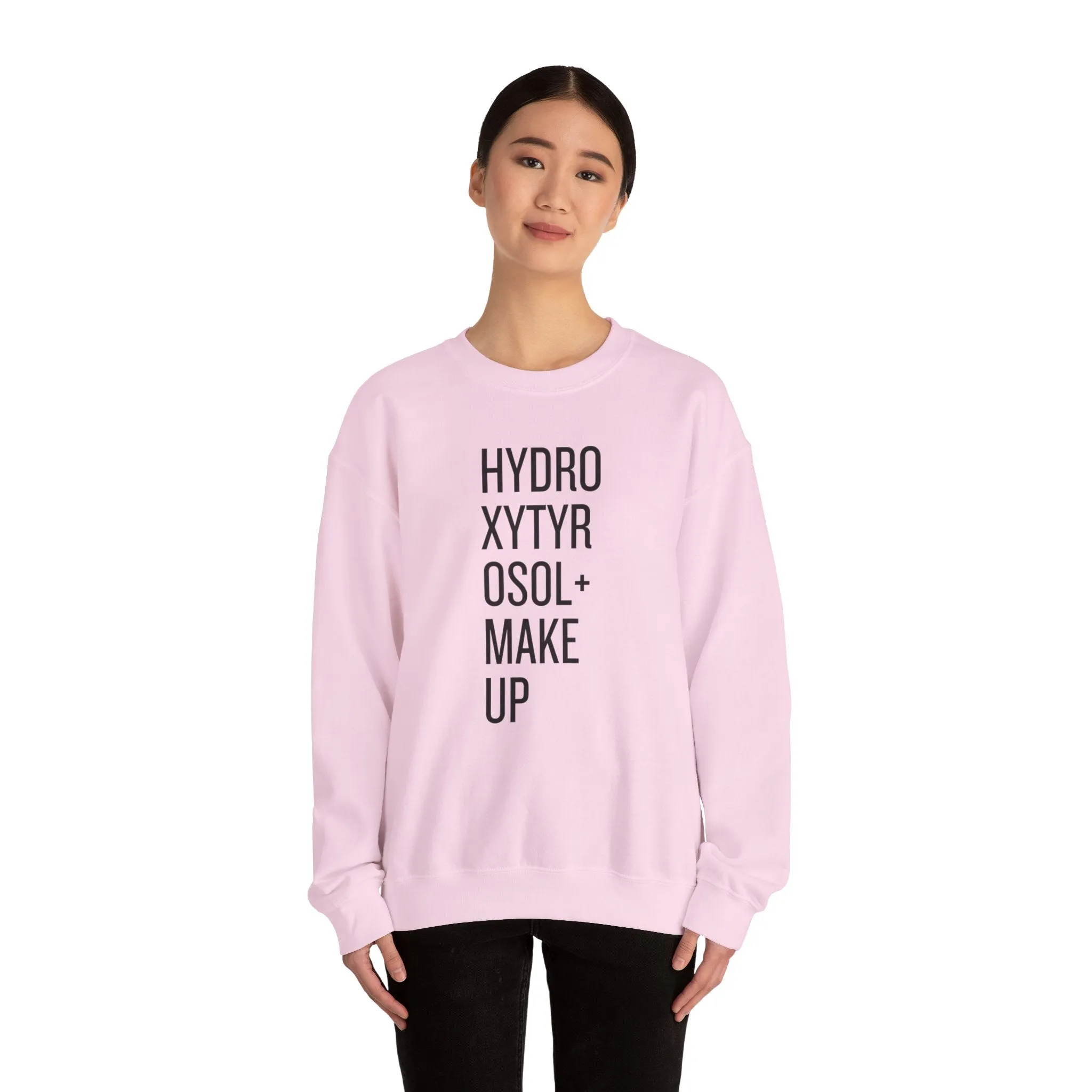 Olives and roses  / waterless beauty / olive tree / Unisex Heavy Blend™ Crewneck Sweatshirt