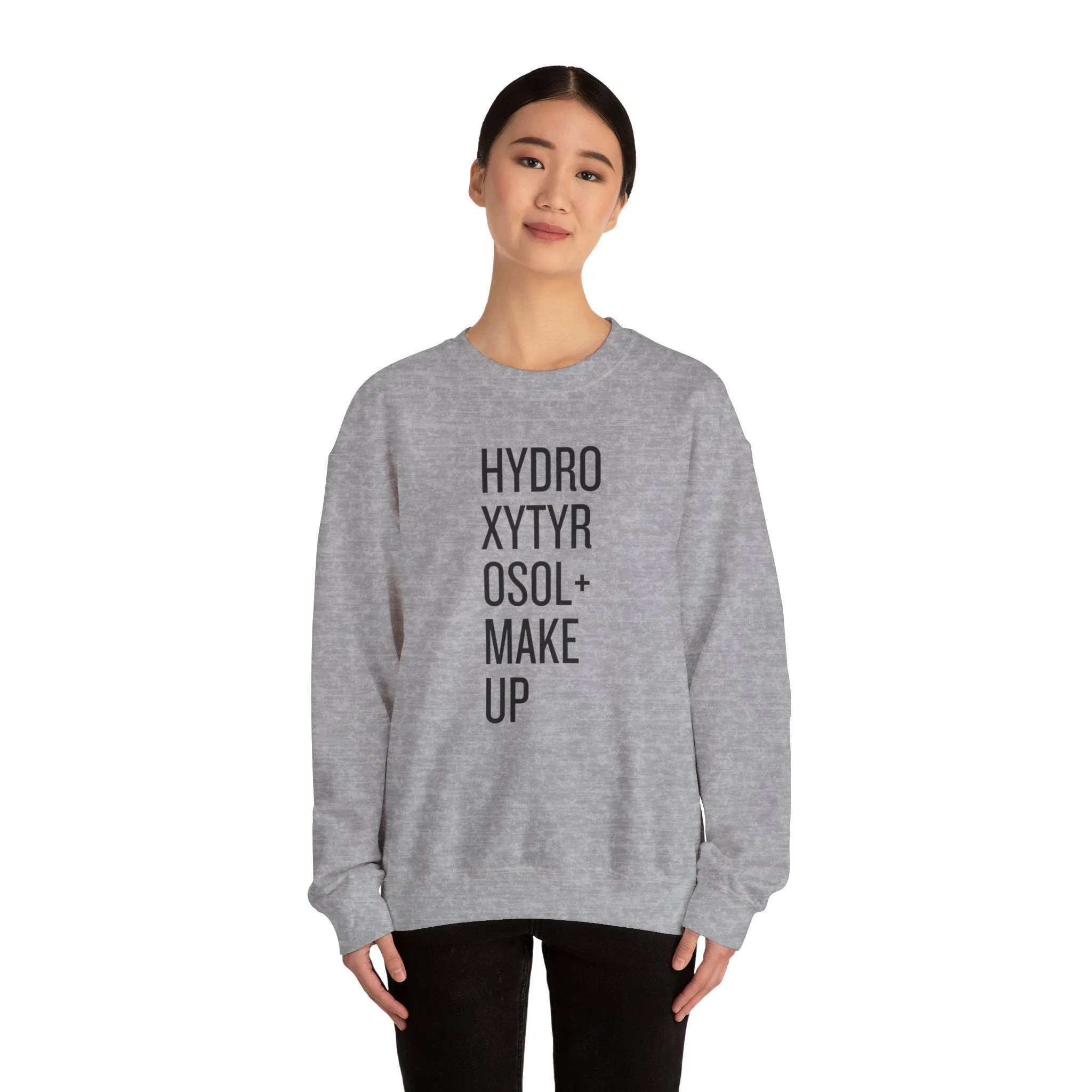 Olives and roses  / waterless beauty / olive tree / Unisex Heavy Blend™ Crewneck Sweatshirt