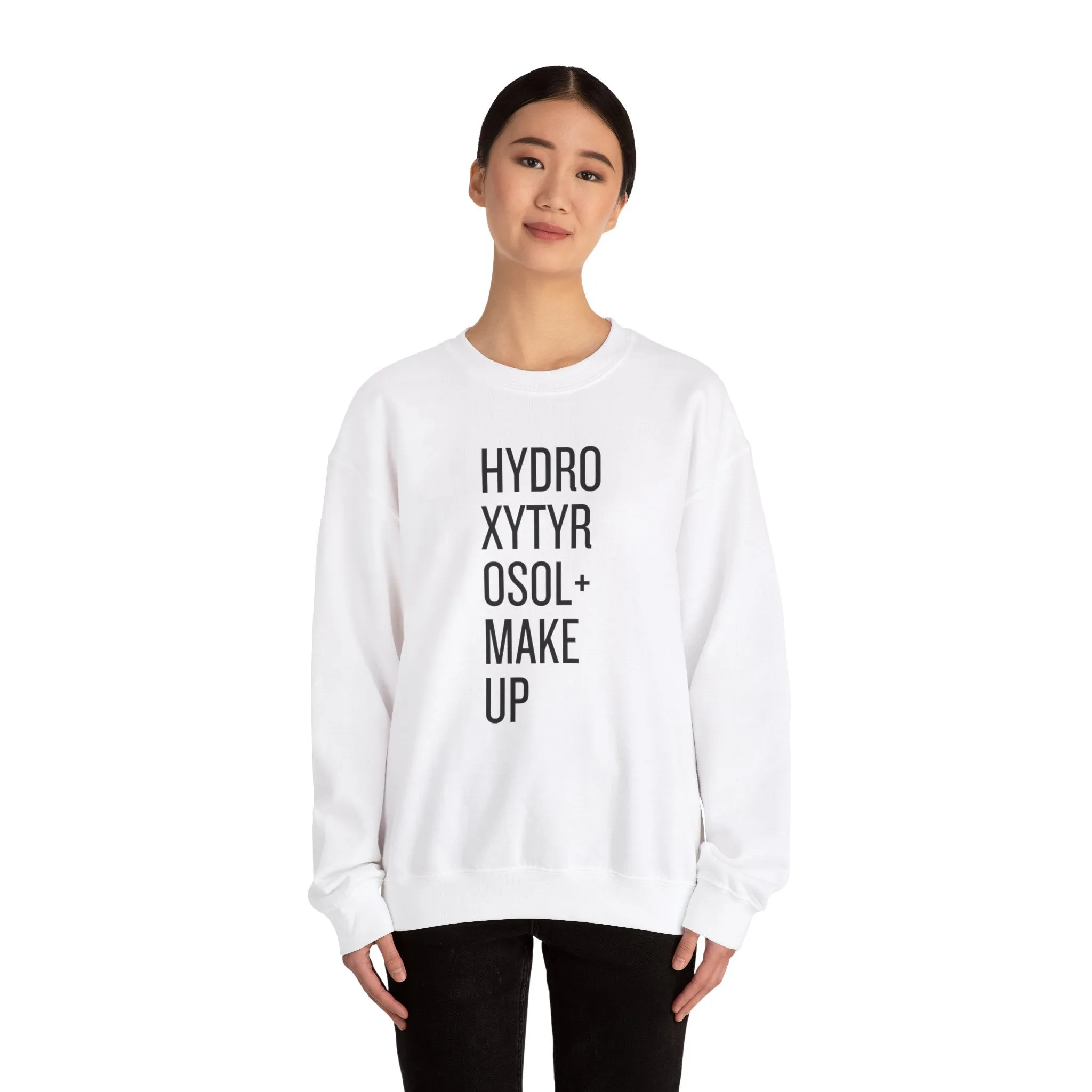 Olives and roses  / waterless beauty / olive tree / Unisex Heavy Blend™ Crewneck Sweatshirt